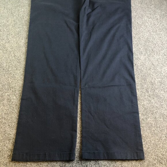 Roundtree Yorke Chino Pants Mens 40x36 Navy Blue Straight Fit Stretch Tallman - Picture 13 of 14